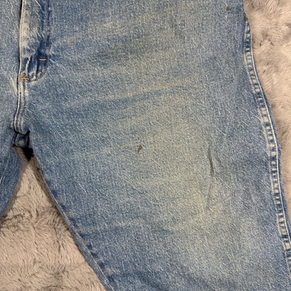 Wrangler Blue Slim Straight Jeans Classic Style - Picture 15 of 15